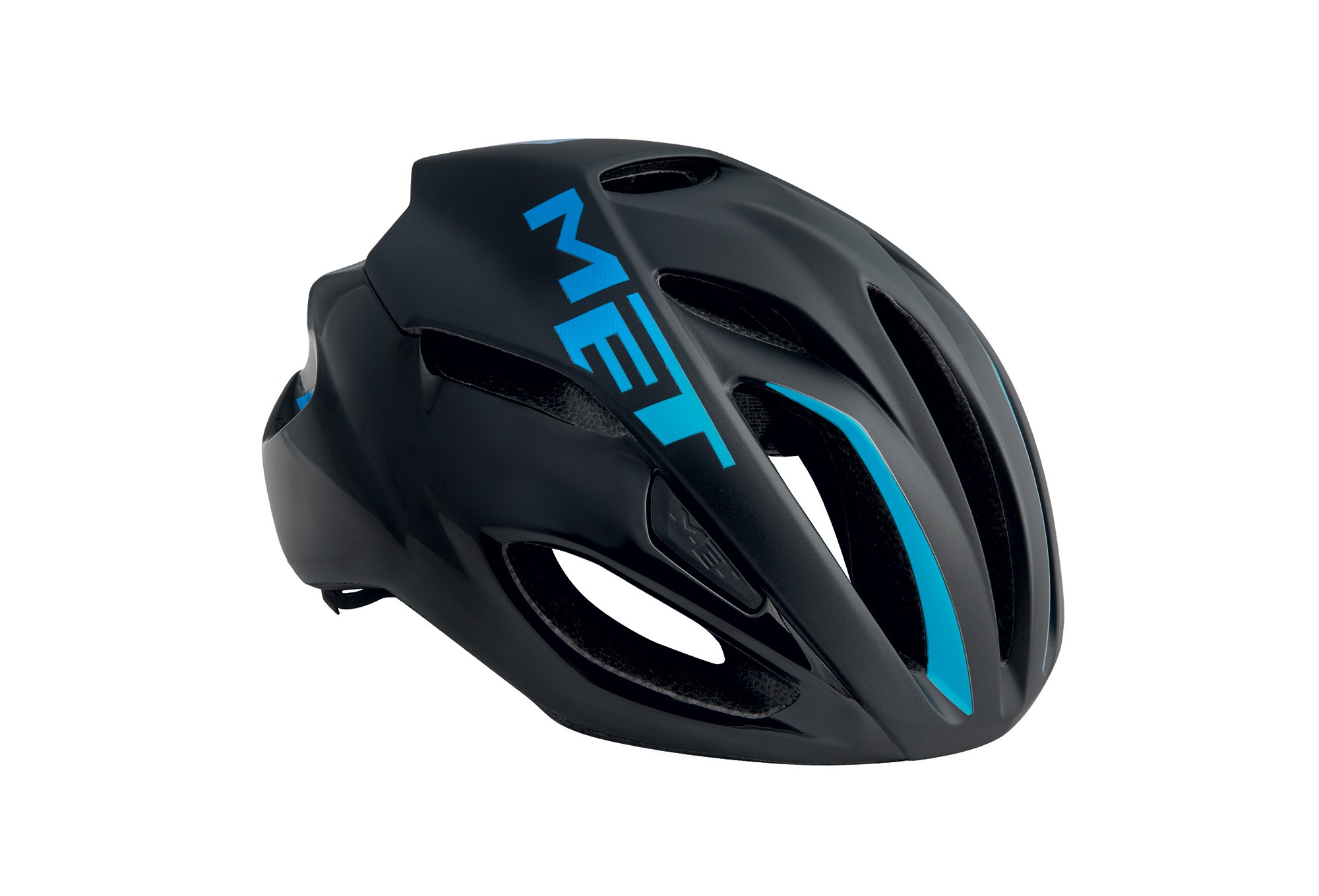 De waarheid vertellen Ik denk dat ik ziek ben Tram MET RIVALE Helmet Black/Blue - Compare-Bikes.com