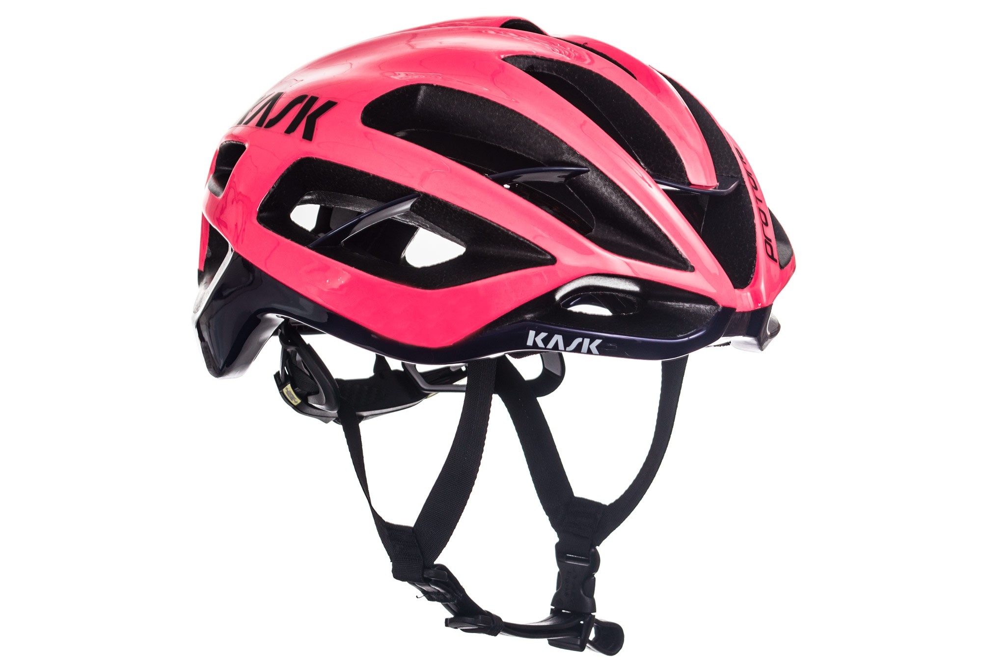 Meerdere Monumentaal twee weken KASK PROTONE Helmet Pink/Blue - Compare-Bikes.com