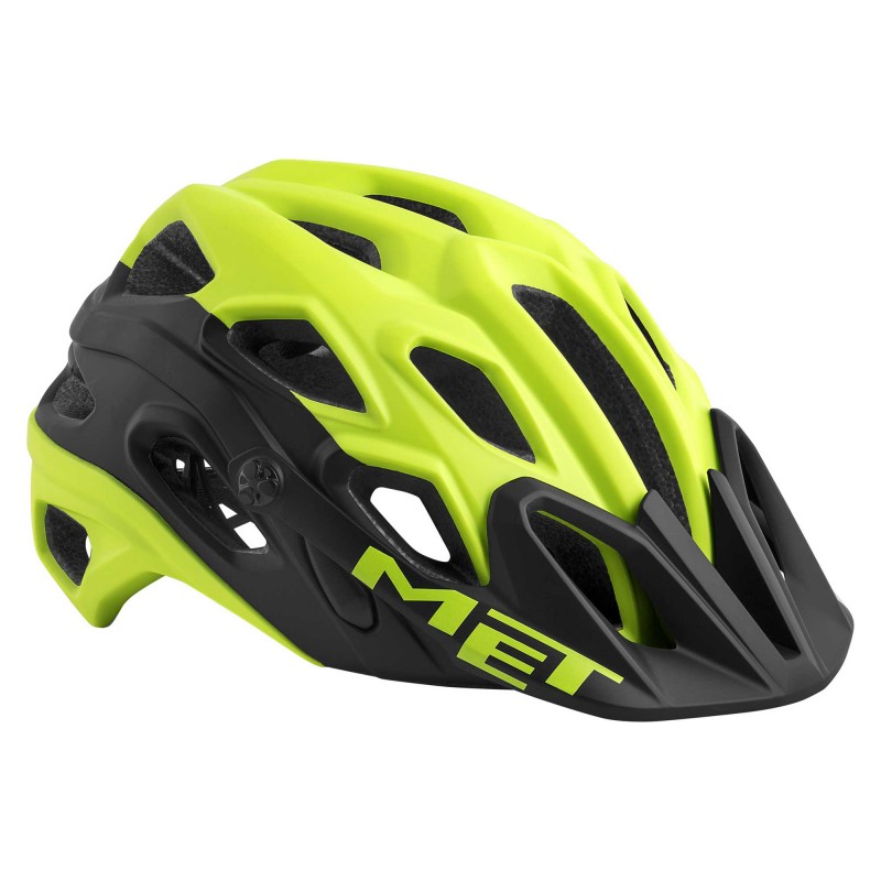 MET Lupo Helmet Yellow/Black - Compare-Bikes.com