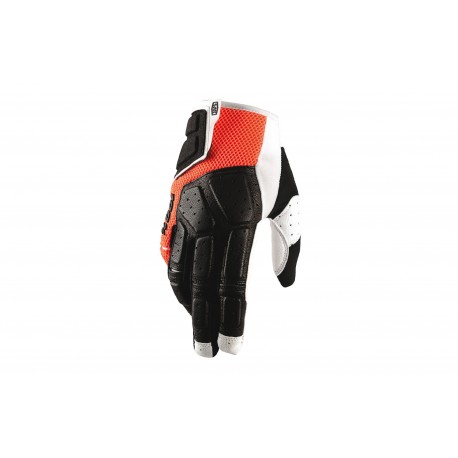 100% Simi Gloves Black/Orange