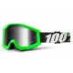 100% Strata Goggles Arkon Neon Green