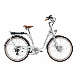 Peugeot eLC01 Hybrid Urban Bike Shimano Tourney/Altus 8S 400 Wh 26'' White 2020