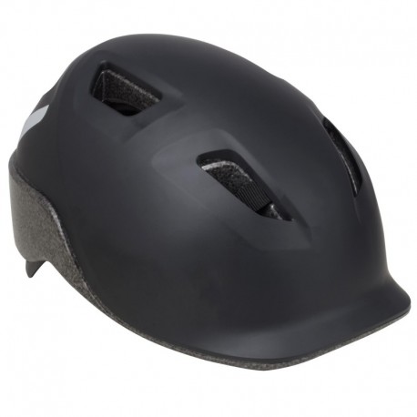 100 City Cycling Helmet Black